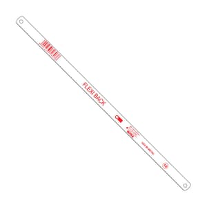 Ultra Tools 300 x 13 x 0.65 mm, 12 x 1/2 x 0.025 inch HSS Bimetal - Fully Flexible Hand Hacksaw Blades (Pack of 10 Pcs)