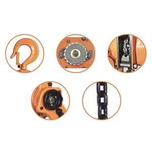 TKK Hoist 6 Ton / 1.5Mtr Lever Chain Pulley Block (E Series), E600