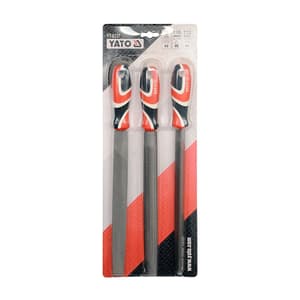 Yato 250 mm Metal File Set (Pack Of 3 Pcs), YT-6237