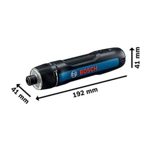 Bosch 3.6V / 2.0 Ah Lithium-ion Cordless Screwdriver Kit With 8 Pcs Screwdriver Bit Set, Go (Gen 3)
