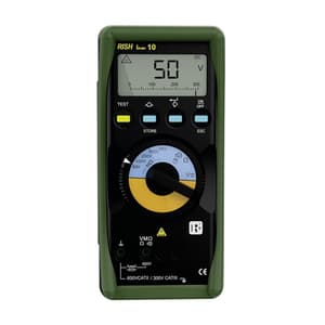 Rishabh 1000V / 999 MOhms Range Low-voltage Insulation Tester, RISH INSU 10