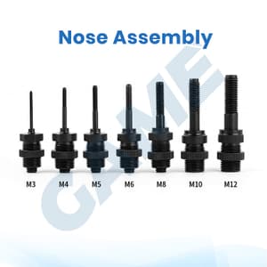 Game 25.5 - 35.7 kN (Pull Force) Air Hydraulic Rivet Nut Tool, PRN-0836-B