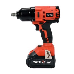 Yato 18V Brushless Cordless Impact Wrench Set, YT-82806