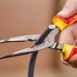 Stanley 8 inch / 200 mm VDE Bent Nose Pliers, 84-008