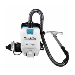 Makita 40Vmax XGT BL 2.0 Ltr Cordless HEPA Backpack Vacuum Cleaner (Bare Tool), VC008GZ
