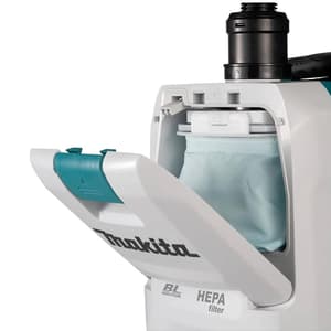 Makita 40Vmax XGT BL 2.0 Ltr Cordless HEPA Backpack Vacuum Cleaner (Bare Tool), VC008GZ