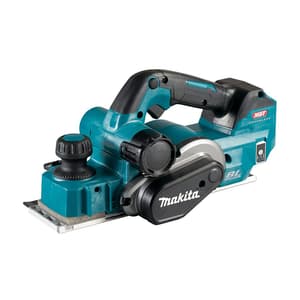 Makita 40Vmax XGT BL 82mm (3-1/4") Cordless Planer with Rapid Charger & 2 Pcs 4.0 Ah Batteries, KP001GM201