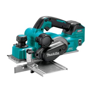 Makita 40Vmax XGT BL 82mm (3-1/4") Cordless Planer with Rapid Charger & 2 Pcs 4.0 Ah Batteries, KP001GM201