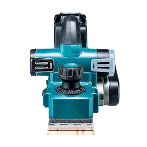 Makita 40Vmax XGT BL 82mm (3-1/4") Cordless Planer with Rapid Charger & 2 Pcs 4.0 Ah Batteries, KP001GM201