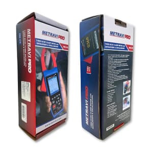 Metravi 4-1/2 Digit 20000 Count Digital TRMS AC/DC Clamp Meter with Oscilloscope & Datalogger, Pro 475