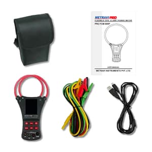 Metravi 600V AC Flexible Coil Clamp-on Power Meter, PRO FCM-900P