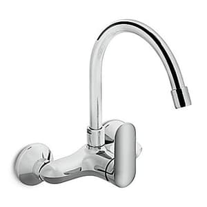 Kohler Kumin Single Handle Wall Mount Kitchen Faucet In Polished Chrome Finish, K-99483IN-A4-CP 