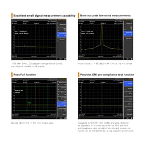 Owon 9 KHz - 7.5 GHz / 1Hz Spectrum Analyzer With Tracking Generator Kit, XSA 1075-TG