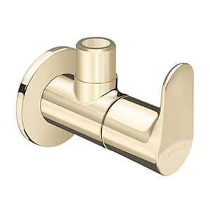 Kohler July G13mm Angle Valve In French Gold Finish (Pack Of 2 Pcs), K-16086IN-4-AF