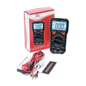 HTC 3-1/2 Digit / 1999 Count True RMS Digital Multimeter With Backlight & Torch Function, DM-83T