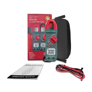 HTC 3-3/4 Digit / 600A AC Clamp Meter With Clamp Torch (True RMS), CM-2007