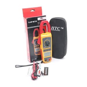 HTC 3-1/2 Digit / 1000A AC Clamp Meter With Backlight, CM-2070C