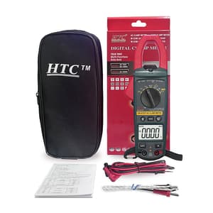 HTC 3-3/4 Digit / 1000A AC Clamp Meter With Backlight (True RMS), CM-2070FT