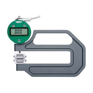 Insize 0 - 3.5 mm / 0 - 0.14 inch Digital Roller Thickness Gauge, 2877-4