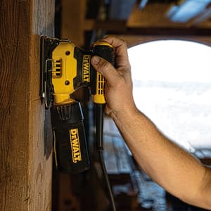 Dewalt 230W 1/4 Inch Sheet Palm Grip Sander-Perform Protect Shield, DWE6411-B5