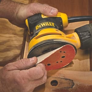 Dewalt 125mm 280W Random Orbit Palm Sander-Perform & Protect Shield, DWE6421-IN