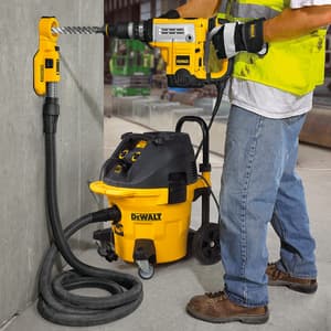 Dewalt Cordless Dust Extraction System For Drilling and Hole Cleaning-Compatible with all SDS-Plus & SDS-Max Hammers, DWH050K-XJ
