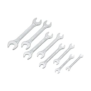 Stanley 8 Pcs Matte Finish Double Open End Spanner Set, 70-379E