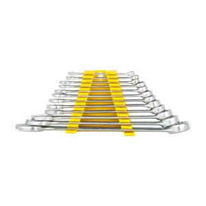 Stanley 12 Pcs, Chrome Vanadium Steel Combination Spanner Set with Maxi-Drive system, 70-964E