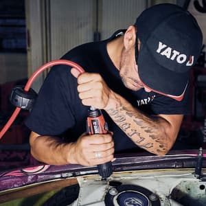 Yato 10mm Air / Drill Grinder, YT-09695