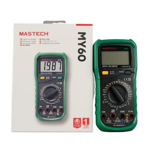 Mastech 2000 Count Digital Multimeter with Data Hold & Auto Power Off, MY60