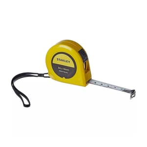 Stanley 5 Mtr x 19 mm Width Short Measuring Tape with Lock, STHT37519-812