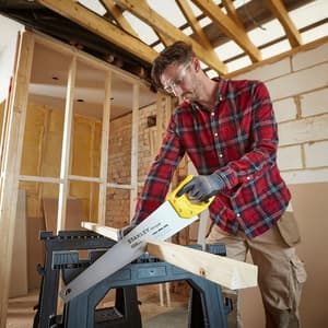 Stanley 500 mm / 20 Inch Sharpcut Handsaw (7 TPI), STHT20367-1