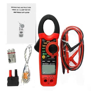 Metravi 3-3/4 Digit / 1000A Digital AC Clamp Meter, DT-2250