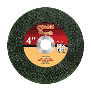 Ozar 107 x 1.2 x 16 mm Cut Off Wheels (Pack of 25 Pcs), AWC-3501