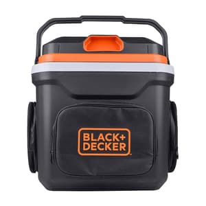 Black+Decker 24 Ltr Thermoelectric Portable Automotive Car Beverage Cooler & Warmer (PRE-COOL Required), BDC24L-B1
