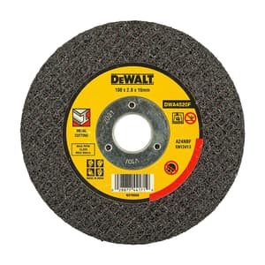 Dewalt 100 x 2.8 x 16 mm Cut off Wheel For Cutting Metal, DWA4520F