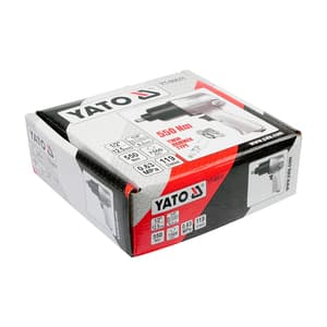 Yato 550 Nm 1/2 Inch Twin Hammer Impact Wrench, YT-09511