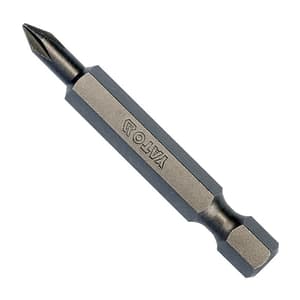 Yato PH0 x 50 mm Length Phillips Screwdriver Bits (Pack of 10 Pcs), YT-78150