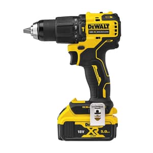 Dewalt 18V Li-ion Sub-Compact Series Cordless 1/2"/13mm Hammer Drill Driver with Brushless Motor-2x1.5Ah Batteries Included, DCD709S2T-QW