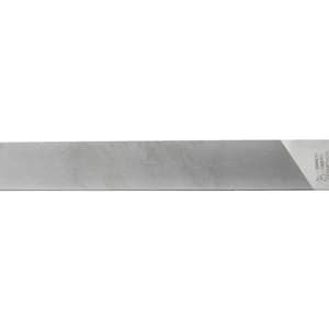 Bahco 250 mm / 10 inch Engineering Mill Files with 2 Flat Edges Bastard Cut Unhandled, 1-143-10-1-0