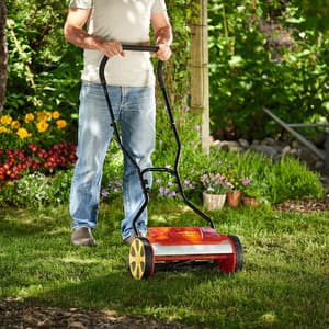 Wolf Garten 35 cm / 150 m² Reel Mower With 4 Fold Cutting Height Adjustment, TT 350 S (15C-BA-650)