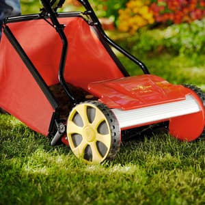 Wolf Garten 35 cm / 150 m² Reel Mower With 4 Fold Cutting Height Adjustment, TT 350 S (15C-BA-650)