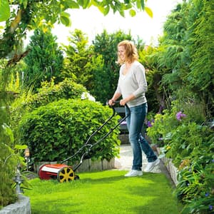 Wolf Garten 35 cm / 150 m² Reel Mower With 4 Fold Cutting Height Adjustment, TT 350 S (15C-BA-650)