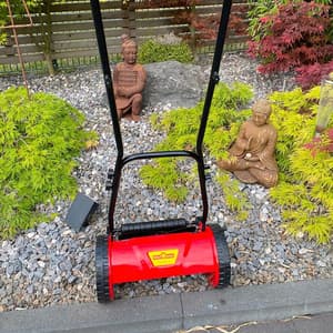 Wolf Garten 30 cm / 100 m² Reel Mower With 4 Fold Cutting Height Adjustment, TT 300 S (15C-AA-650)