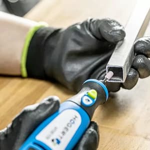 Hogert 7.2 V, 900 mAh Cordless Mini Grinder, HT2E105