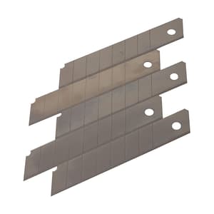 Irwin 18 mm Carbon Snap Off Cutter Blades (Pack Of 5 Pcs), 10504561