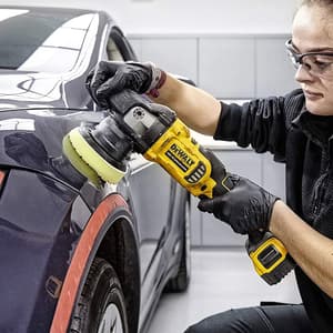 Dewalt 18V Dual Action Polisher with Brushless Motor-2x5.0Ah Batteries Included, DCM848P2-KR