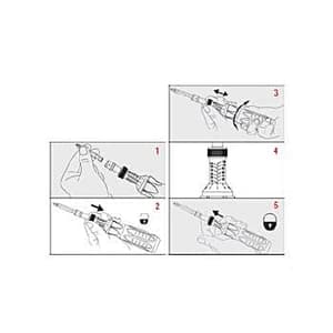 Yato 1 - 6 Nm / 1/4 Inch Sq. Drive Torque Screwdriver, YT-07518