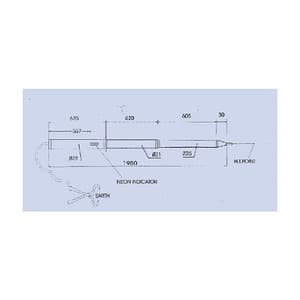Metravi 11kV Neon Glow Type Hot Line Indicator