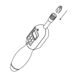 Yato 0.6 - 6 Nm / 1/4 Inch Sq. Drive Digital Torque Screwdriver, YT-07521